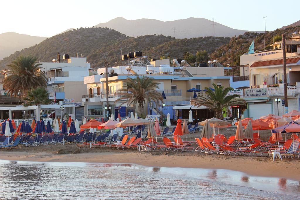 4S Beach Superior Apartments Stalida Bagian luar foto