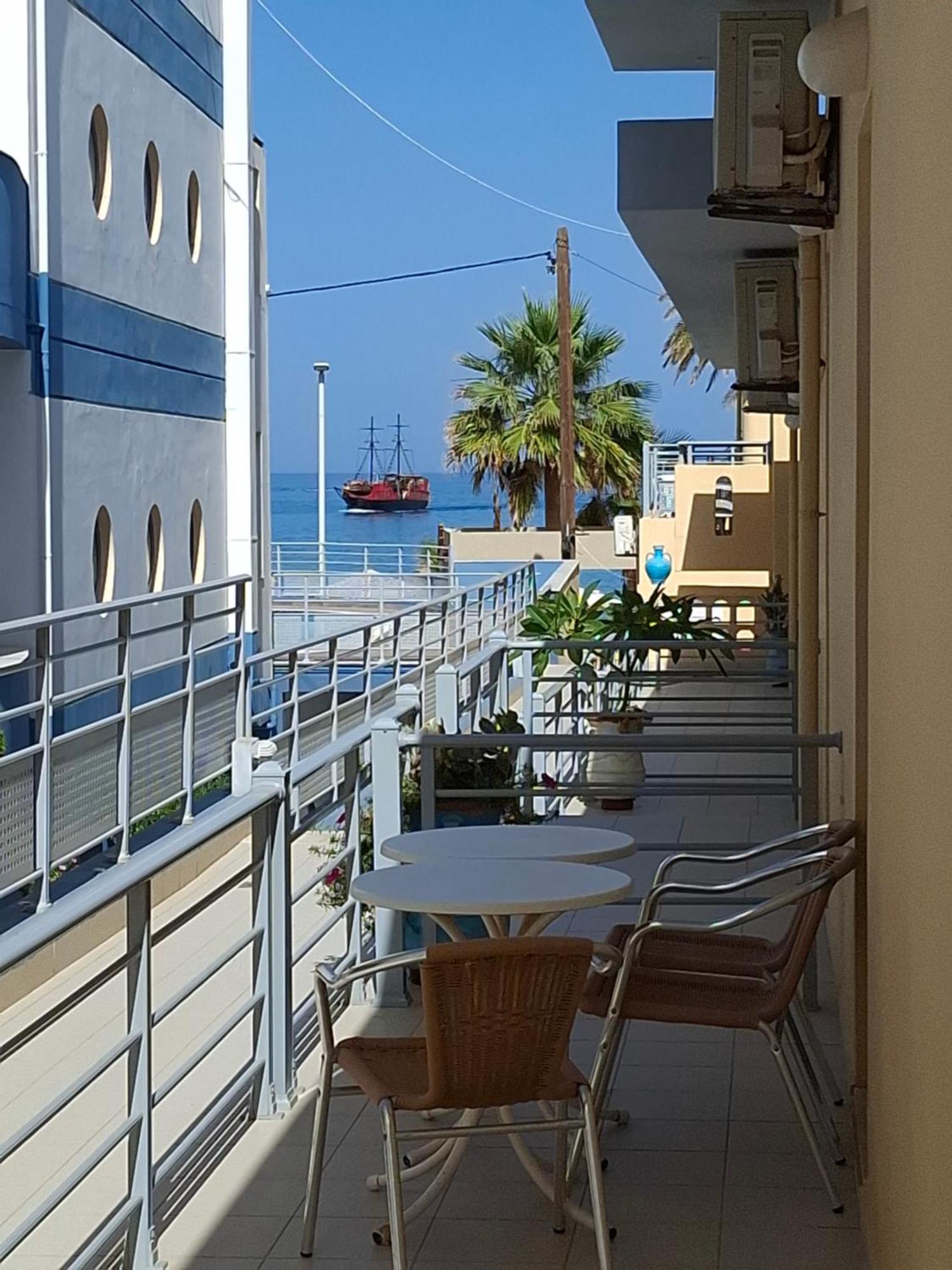 4S Beach Superior Apartments Stalida Bagian luar foto