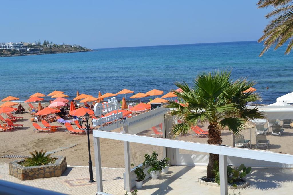 4S Beach Superior Apartments Stalida Bagian luar foto