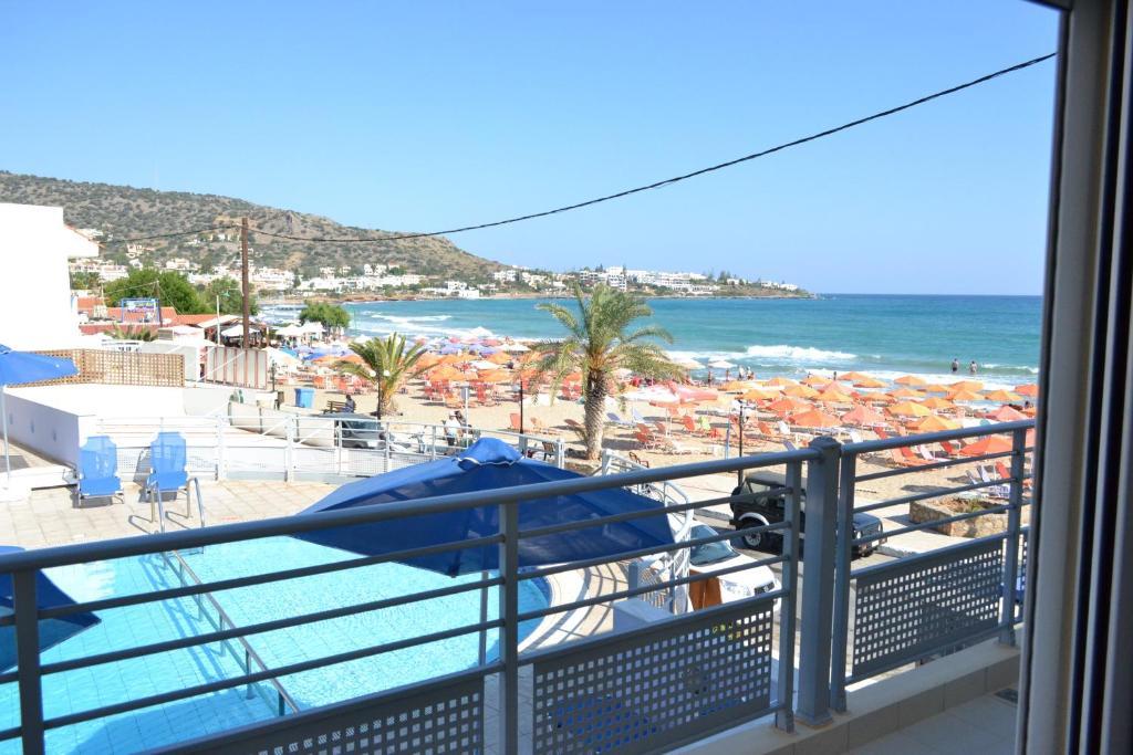 4S Beach Superior Apartments Stalida Bagian luar foto